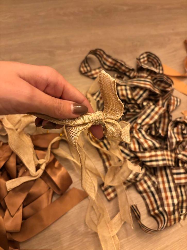 Kerstboom Strikken - Bijenkorf Decoratie, Hobby en Vrije tijd, Naaien en Fournituren, Nieuw, Lint, Band of Elastiek, Verzenden