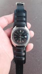 Poljot vintage automatisch horloge (USSR) – roestvrij staal, Overige merken, Polshorloge, Ophalen of Verzenden, Leer