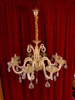 Kroonluchter XL - Glas _ Barok - 8-arms - gaaf&goed, Ophalen, Barok, Overige typen, Overige fittingen