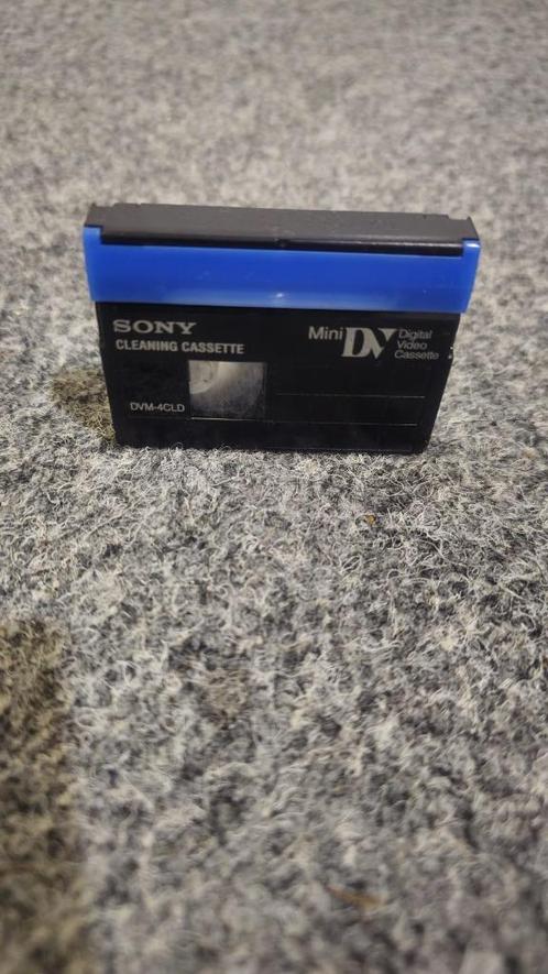 Sony mini dv reiniging cassette DVM-4CLD - 1x Gebruikt, Audio, Tv en Foto, Videocamera's Analoog, (Video)band, Overige soorten