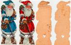 kerst kerstmannen poëzieplaten Vaassen voor 1936, Diversen, Kerst, Ophalen of Verzenden, Gebruikt