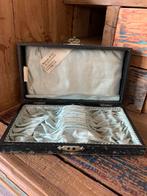 Oud theelepeldoosje - Fa. S. Bolman & Co Leeuwarden, Antiek en Kunst, Curiosa en Brocante, Ophalen of Verzenden