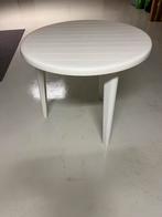 Te koop tuintafel rond, Ophalen, Gebruikt, Rond, Plastic