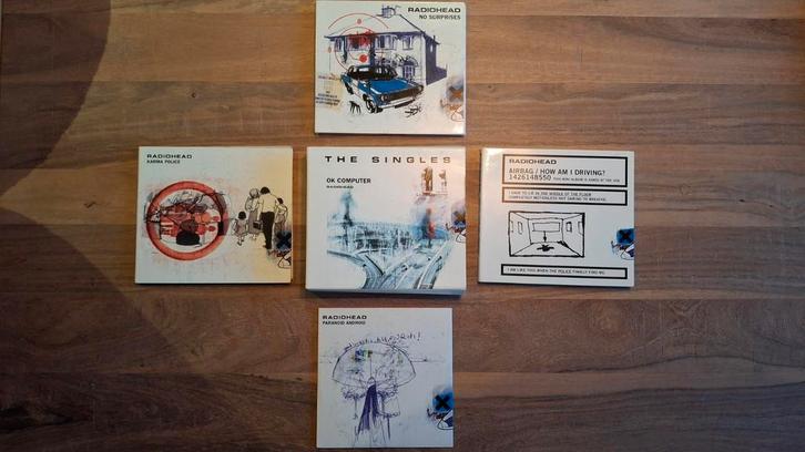 Radiohead OK Computer The Singles box, Cd's en Dvd's, Cd's | Rock, Gebruikt, Poprock, Ophalen of Verzenden