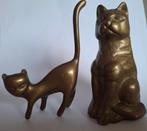 Messing katten, Antiek en Kunst, Antiek | Koper en Brons, Ophalen of Verzenden