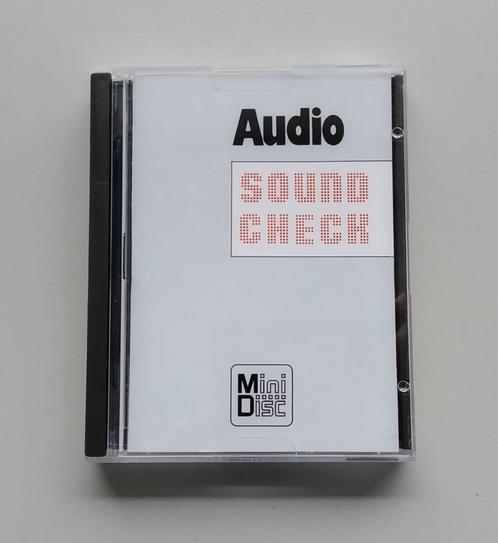 minidisc Audio Soundcheck 49 tracks Nieuw, Audio, Tv en Foto, Walkmans, Discmans en Minidiscspelers, Minidisc-speler, Verzenden