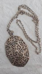 hanger, Sieraden, Tassen en Uiterlijk, Antieke sieraden, Ophalen of Verzenden, Zilver, Hanger