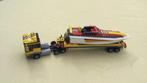 Lego City nr. 4643 Speedboot met truck en trailer., Complete set, Ophalen of Verzenden, Lego, Zo goed als nieuw