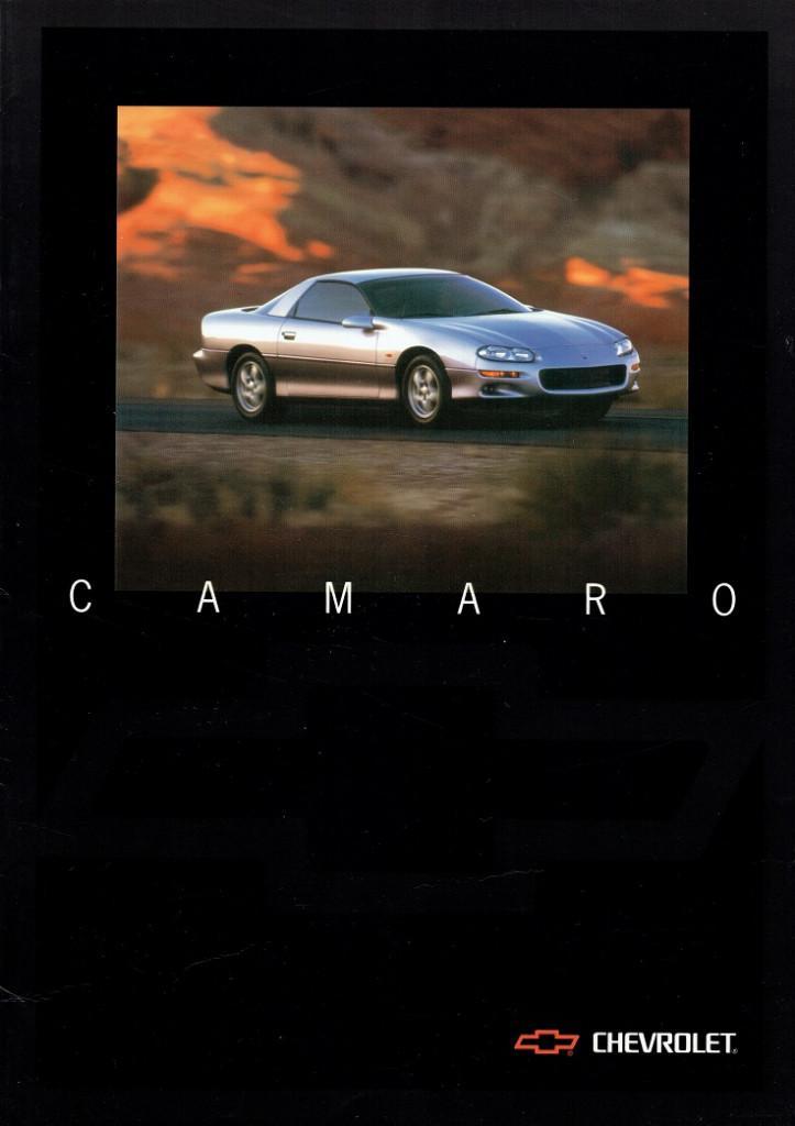 Folder Chevrolet Camaro (ca.1998), Boeken, Auto's | Folders en Tijdschriften, Gelezen, Chevrolet, Verzenden