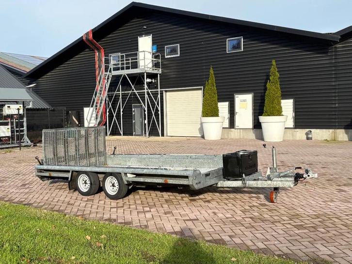 Hulco 3000 kg aanhanger HULCO TERRAX-2 (bj 2012), Auto diversen, Aanhangers en Bagagewagens, Gebruikt