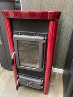 Houtkachel La Nordica Gaia 6 kw rood keramiek, Huis en Inrichting, Kachels, Ophalen, Vrijstaand, Hout, Nieuw