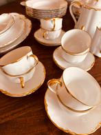 Antiek Hutchenreuter Racine Service met goud, Antiek en Kunst, Antiek | Servies compleet, Ophalen of Verzenden