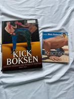 Boek kickboksen en boekje krachttraining, Verzenden, Gelezen, Vechtsport