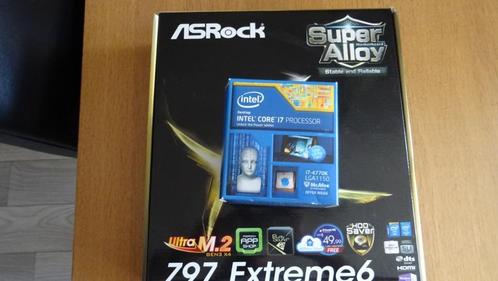 UPGRADE SET INTEL I7 ASROCK EXTREME6 8GB GEHEUGEN, Computers en Software, Moederborden, Gebruikt, Intel, DDR3, Ophalen of Verzenden
