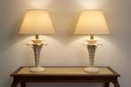 Zeer zeldzame set Italiaanse jaren 60 lampen, Stof, Ophalen of Verzenden, Zo goed als nieuw, 75 cm of meer