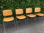 4 vintage stoelen Kho Liang voor Car Katwijk, Ophalen of Verzenden, Zo goed als nieuw, Twee