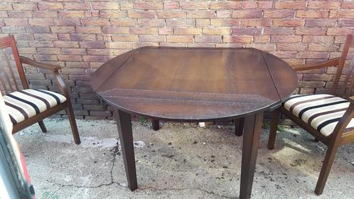 Eiken EETKAMER hangoren TAFEL, Antiek en Kunst, Antiek | Meubels | Tafels, Ophalen