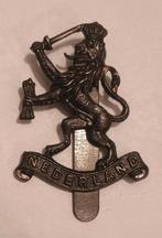 Zwarte baretleeuw Nederland WOII J.R.Gaunt London militair, Verzenden, Landmacht, Engeland, Embleem of Badge