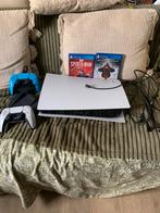 Playstation 5 + 2 controllers + hdmi en oplaadkabel, Ophalen, Gebruikt, Playstation 5