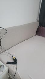 Boxspring 180x200, Ophalen, Gebruikt, Crème, Tweepersoons