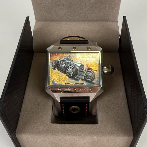Heiko Saxo - Monte Carlo horloge, Sieraden, Tassen en Uiterlijk, Horloges | Heren, Zo goed als nieuw, Polshorloge, Overige merken