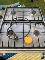 Gas kookplaat, Zo goed als nieuw, Inbouw, Gas, 4 kookzones