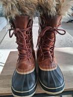 Sorel Leren Snowboots, Kleding | Dames, Schoenen, Bruin, Snowboots, Ophalen of Verzenden, Zo goed als nieuw
