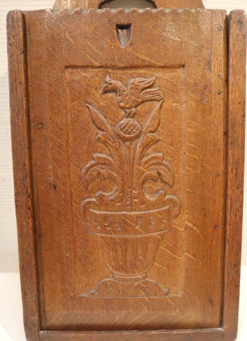Antieke houten schooltas, 18e eeuw., Antiek en Kunst, Antiek | Woonaccessoires, Ophalen of Verzenden