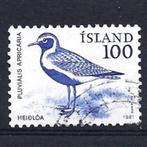 vogel goud plevier IJsland 1981 gebruikt stempel, Verzenden, Gestempeld, Dier of Natuur
