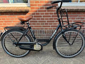 ✅ Batavus Personal Bike Postfiets 54cm Zwart glans Rijklaar! beschikbaar voor biedingen