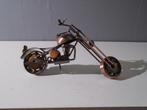 Scrap-metal motor(chopper) 21 cm x 10 cm, Antiek en Kunst, Ophalen of Verzenden