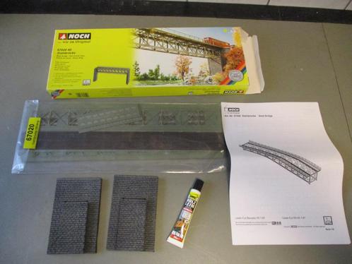 Noch Stahlbrücke no 67020 HO, Hobby en Vrije tijd, Modeltreinen | H0, Zo goed als nieuw, Brug, Tunnel of Gebouw, Overige merken