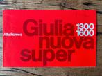 Alfa Romeo Giulia Nuovo Super 1300 1600, Alfa Romeo, Nieuw, Ophalen of Verzenden, Alfa Romeo