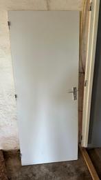 Binnendeur stomp H201,5 x B83, Ophalen, Gebruikt, 80 tot 100 cm, Binnendeur