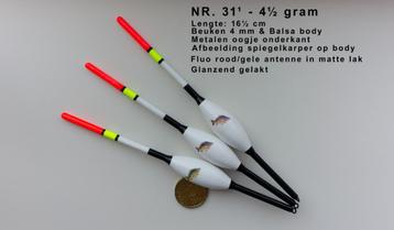 KARPERDOBBER HANDBUILT NR. 31¹ / 4½ gram beschikbaar voor biedingen