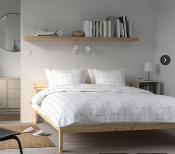 Ikea Neiden Bedframe + Matras 140x200cm - afbeelding 2