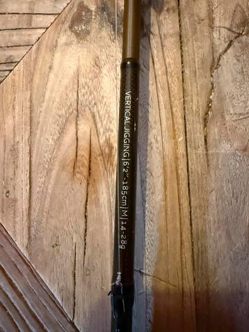 Westin W4 vertical 185cm 14-28 gram + Ocuma molen. beschikbaar voor biedingen