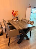 Eric Kuster style Eettafel met Stoelen - Prachtige Set!, Huis en Inrichting, Tafels | Eettafels, Overige materialen, Info@erickusterstyle.nl