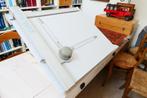 Tekenbord 60x80 met tekenmachine Kuhlmann, Doe-het-zelf en Verbouw, Tekentafels, Ophalen, Zo goed als nieuw, Minder dan 130 cm