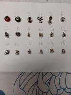 Pandora zilveren bedels, Gebruikt, Pandora, Ophalen of Verzenden, 4 bedels of meer