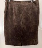 Van der Mark bruin suède rok maat 44 [DM], Kleding | Dames, Bruin, Maat 42/44 (L), Ophalen of Verzenden, Zo goed als nieuw