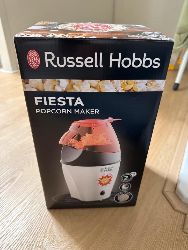 Russell Hobbs Fiesta Popcorn Maker - Nieuw in doos!, Witgoed en Apparatuur, Overige Witgoed en Apparatuur, Nieuw, Ophalen of Verzenden