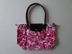 Longchamp Le Pliage bag tas Original Medium M roze bloem, Ophalen of Verzenden, Zo goed als nieuw, Roze