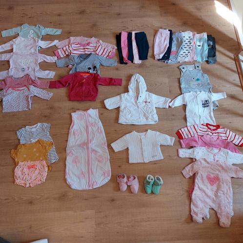 Kledingpakket baby meisje maat 56, Kinderen en Baby's, Babykleding | Baby-kledingpakketten, Zo goed als nieuw, Maat 56, Ophalen of Verzenden