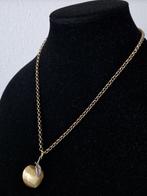 Vergulde appel met bijpassend verguld collier van UNIO, Sieraden, Tassen en Uiterlijk, Ophalen of Verzenden, Zo goed als nieuw
