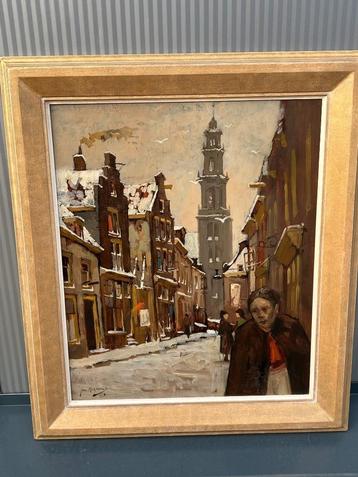 Jan Korthals, Westertoren in Amsterdam. Topstaat! beschikbaar voor biedingen