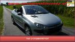 Peugeot 206 CC 2.0-16V,Airco,Elec.pakket,Lmv's!, Auto's, Gebruikt, Zwart, 4 cilinders, Cabriolet