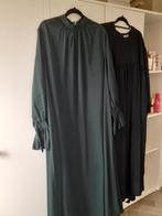 Groene/zwarte Abaya, Ophalen of Verzenden, Zo goed als nieuw, Zwart, Jurk