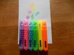 Legami Teddy's Mood set van 6 mini markers ZGAN, Verzenden, Zo goed als nieuw