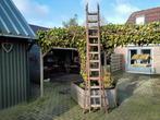 Schuif ladder.   2x12 treden, Doe-het-zelf en Verbouw, Ladders en Trappen, Gebruikt, Ophalen
